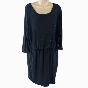 White House Black Market Elegant Black Dress